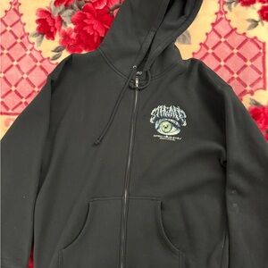 8thwndr “Black” Mind Control Zip Up Hoodie Size XL Used